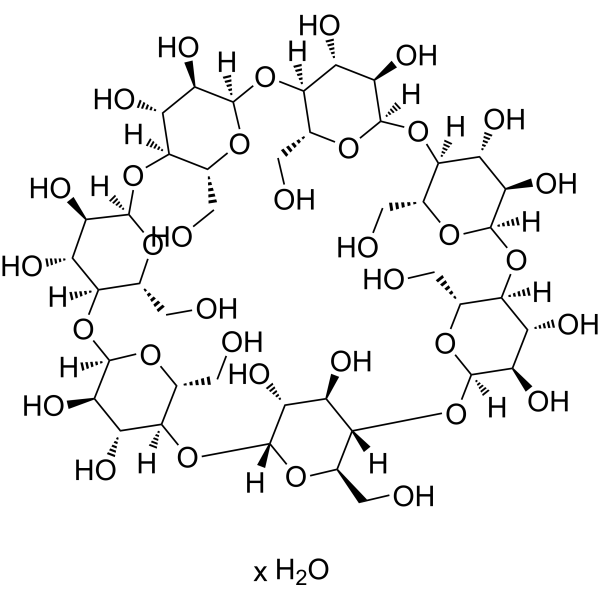 β-Cyclodextrin hydrate 68168-23-0